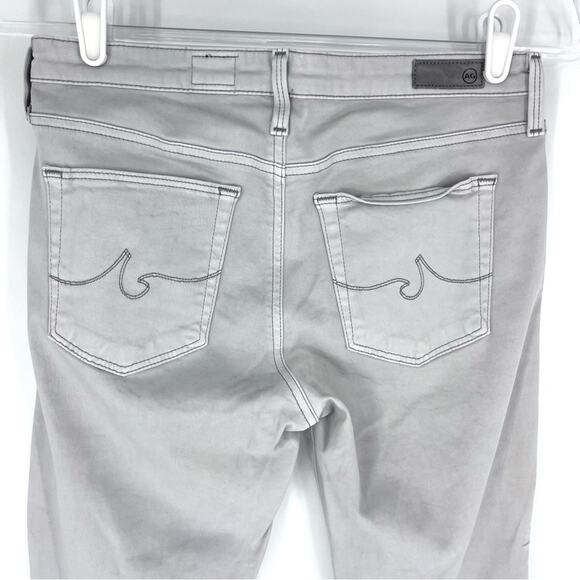 AG Adriano Goldschmeid The Prima Crop Beige Size 27 R - Picture 7 of 9